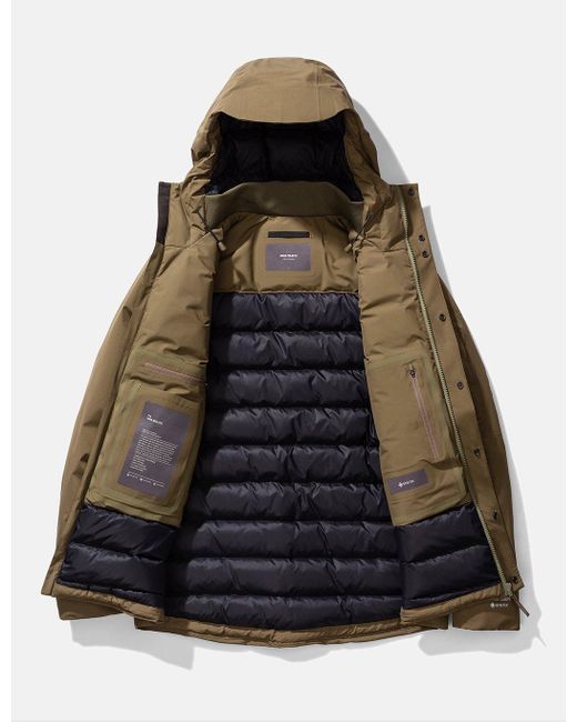 gore tex goose down jacket
