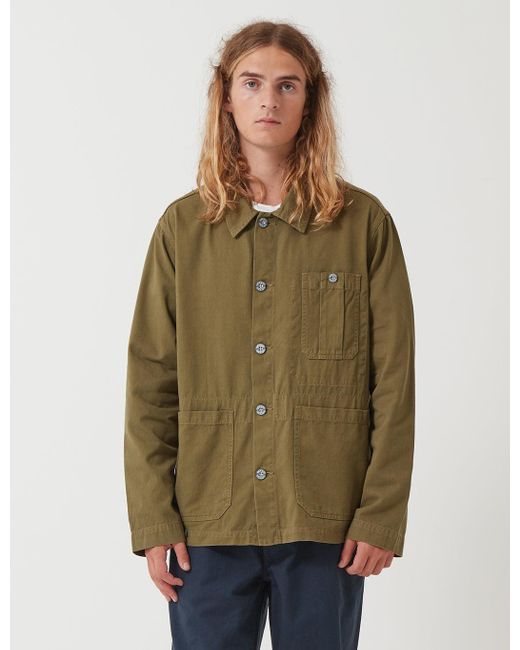 Nigel Cabourn Cotton X Lybro British Army Jacket in Green for Men ...