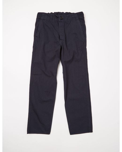 Orslow Blue French Work Pants (unisex)