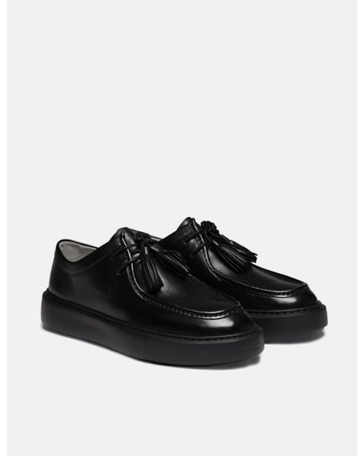 grenson black sneaker