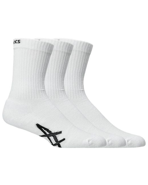 SPORT 3 PACK CREW SOCK Asics de hombre de color Black