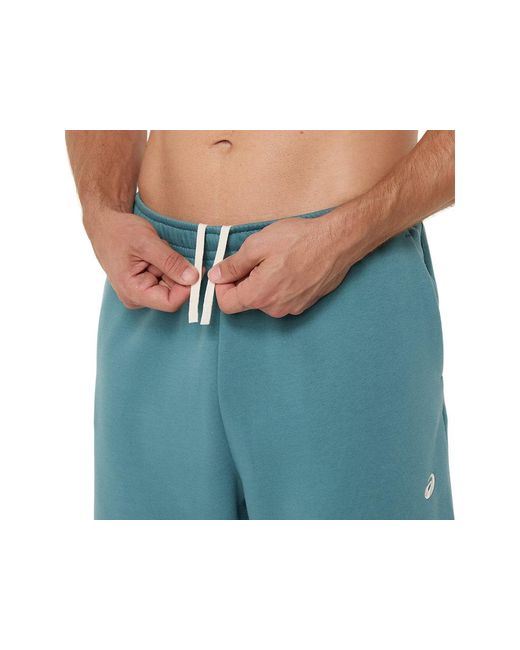 Asics Blue Fleece Relaxed Pant for men