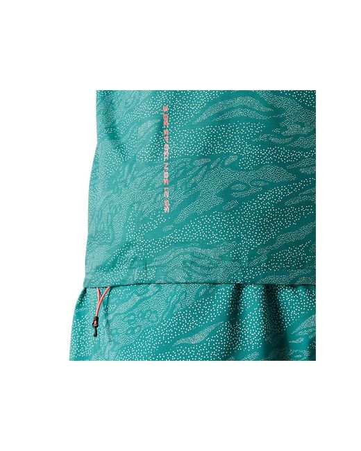 Asics Fujitrail Packable Jacket in het Green voor heren
