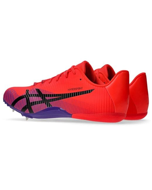 Asics Red Hypersprint 8 for men