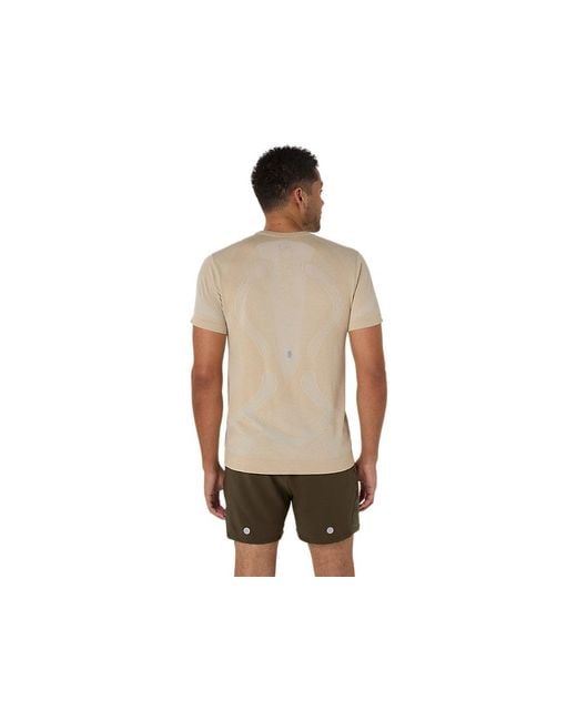Road Seamless Ss Top di Asics in Black da Uomo