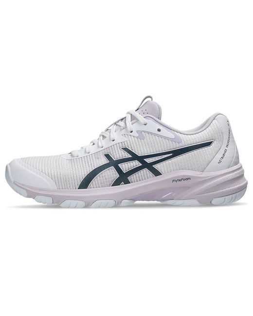 Asics White Netburner Professional Ff 4