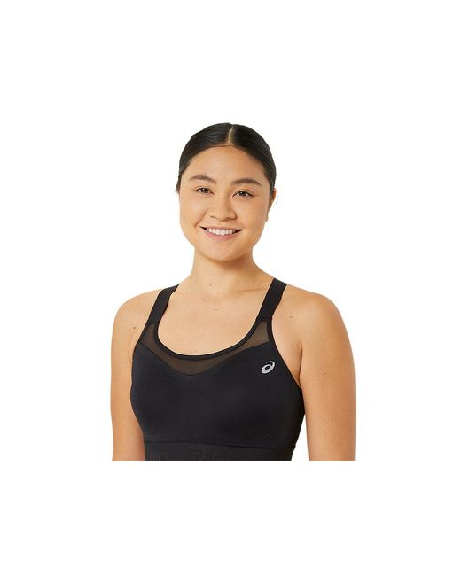 Asics Black Road Combination Bra