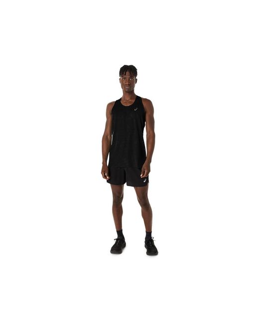 METARUN SINGLET Asics de hombre de color Black