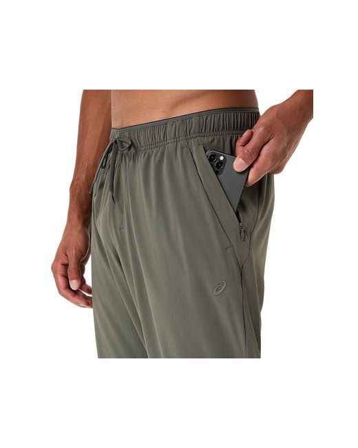 Asics Black Comfort Core Stretch Woven Pant for men