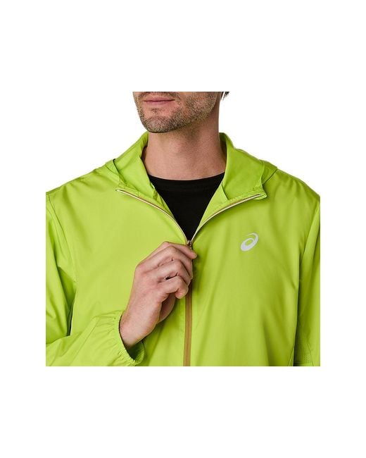 Asics CORE JACKET in Green für Herren