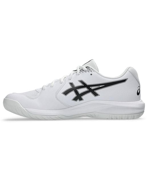 Asics White Gel-dedicate 9 for men