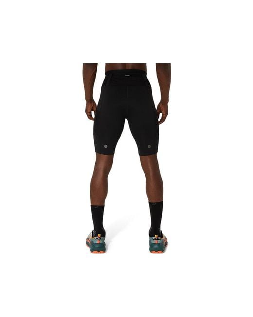 Asics Black Fujitrail Elite Sprinter for men