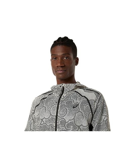 Asics Black Limited Series Wind Breaker Jacket for men