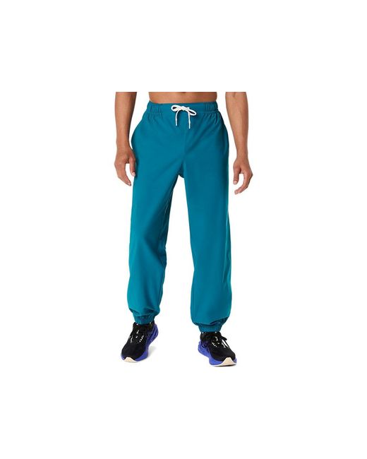 Asics Blue Heritage Double Weave Pant for men