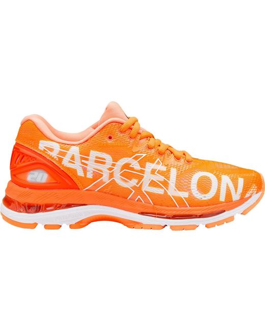 GEL NIMBUS 20 BARCELONA MARATHON Asics en coloris Orange Lyst