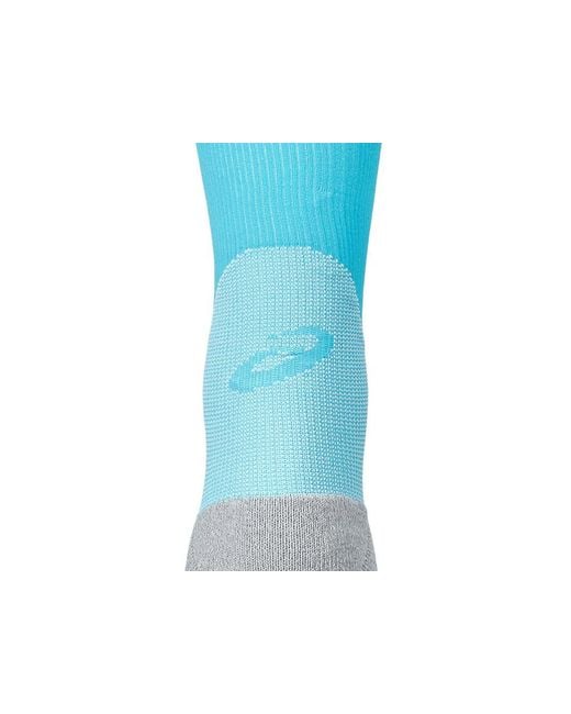 Asics Blue Performance Run Compression Sock for men
