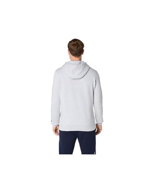 Asics Logo Oth Hoodie in het White voor heren