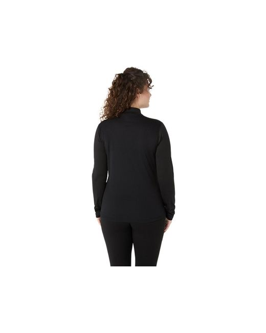 CORE LS 1/2 ZIP WINTER TOP Asics de color Black