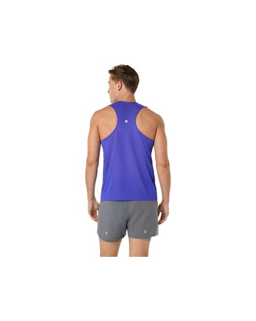 Asics Blue Road Fade Singlet for men