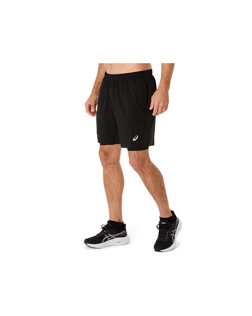 Asics Black Core 2N1 7In Short for men