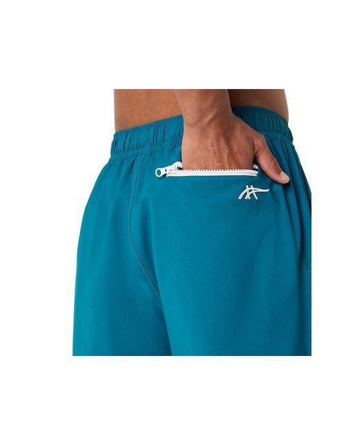 Asics Blue Heritage Double Weave Pant for men