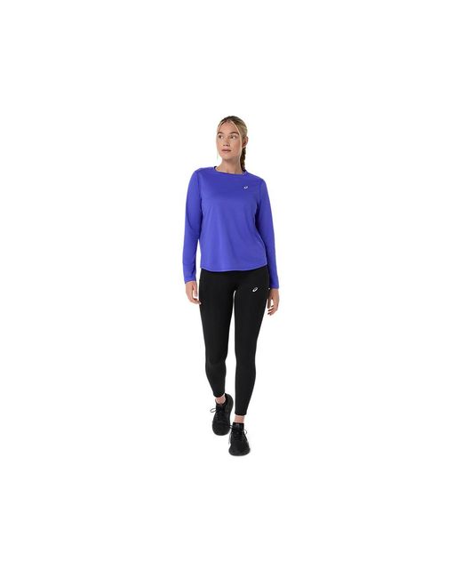 Asics Blue Core Ls Top