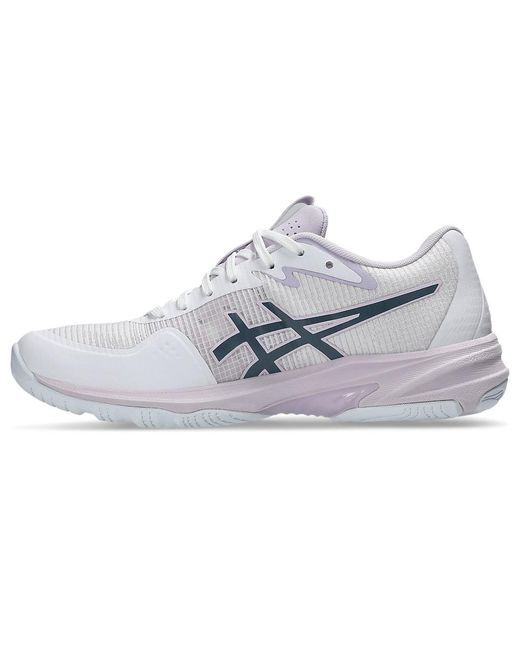 Asics White Netburner Professional Ff 4