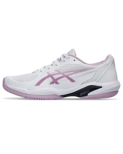 Asics White Solution Swift Ff 2 Clay