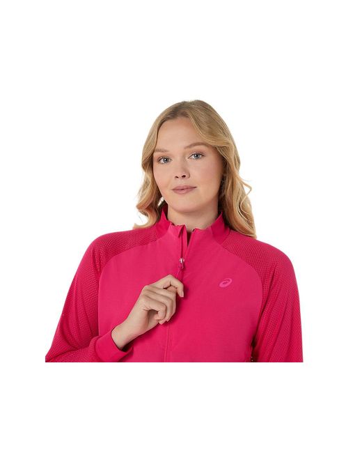 Asics Pink Match Jacket