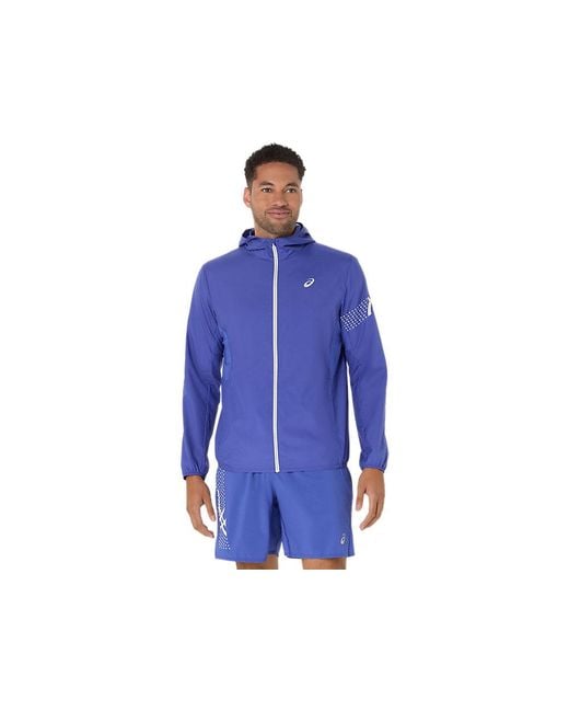 Icon Jacket di Asics in Blue da Uomo