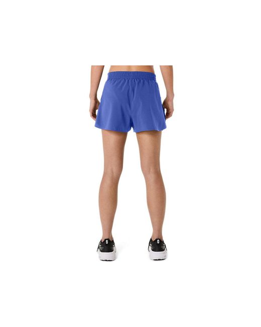 Asics Blue Core Split Short