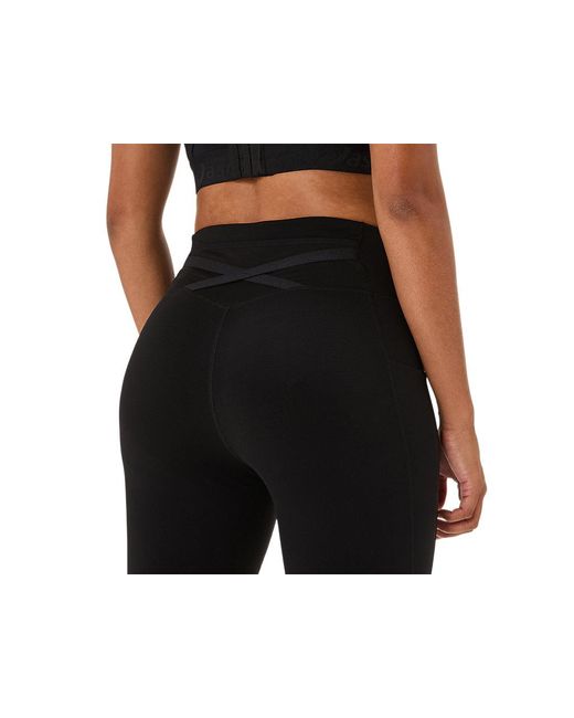 Asics Black Nagino Run Adjustable Tight