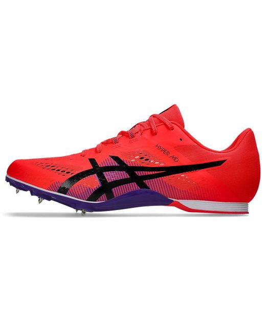 Asics Red Hyper Md 8 for men