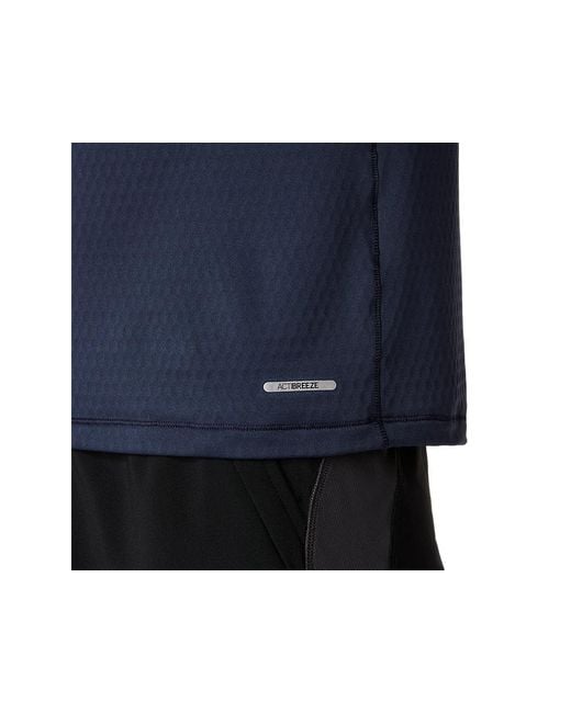 Asics Blue Road Winter Ls Hoodie for men
