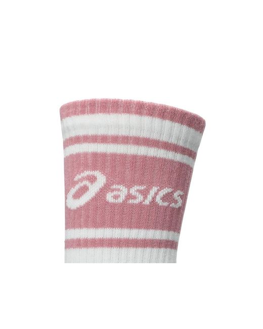 Asics Black Aeg 3 Pack Logo Crew Sock for men