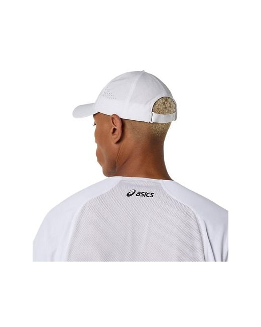 Asics White Match Ss Top for men