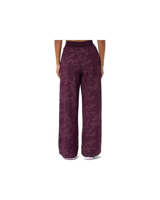 Asics Purple Match Pant