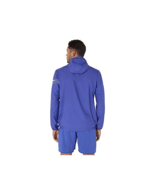 Icon Jacket di Asics in Blue da Uomo