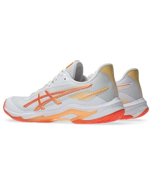 Asics White Netburner Ballistic Ff 4