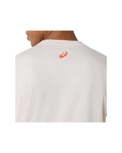 Asics Black Court Core Graphic Tee for men