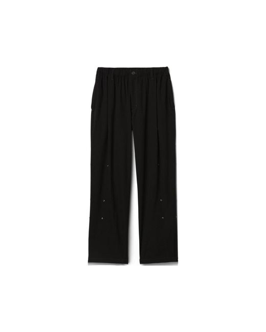 Asics Black Convertible Trousers for men