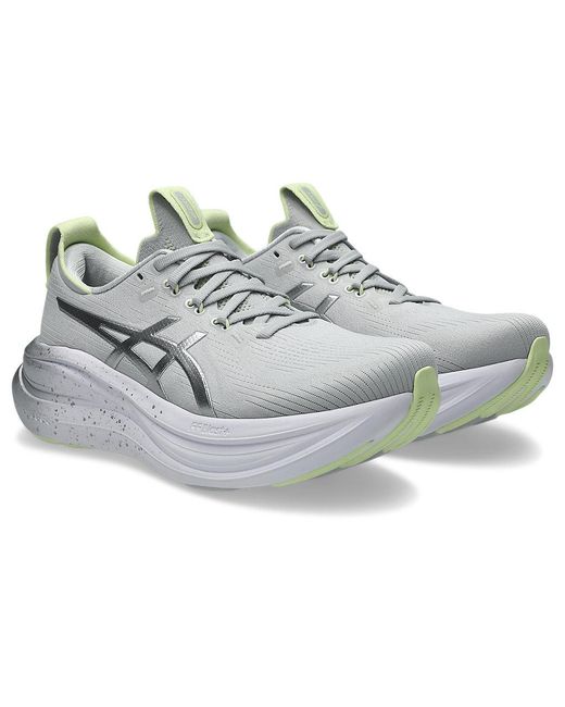 Asics Gray Gel-Nimbus 28 Platinum