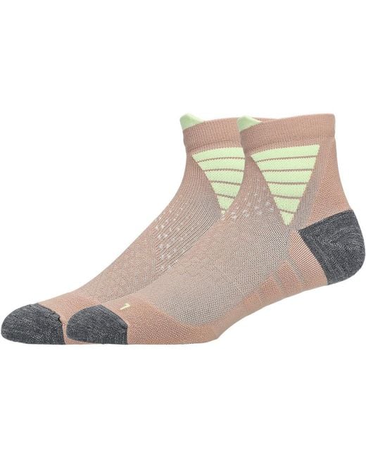 Asics Gray Fujitrail Quarter Sock for men