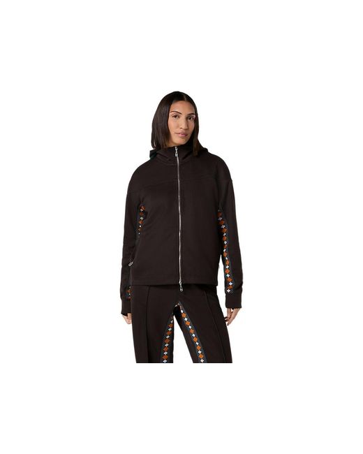 Asics Styrax Track Jacket in het Black voor heren