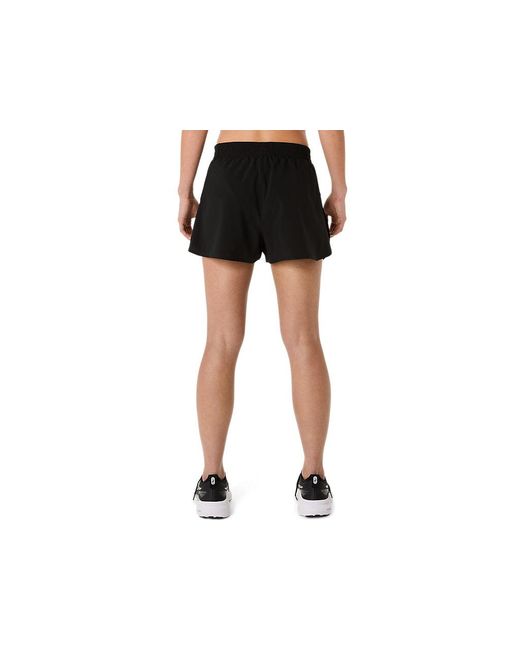 Asics Black CORE SPLIT SHORT