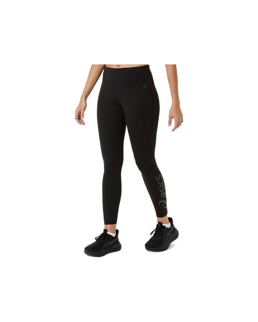 Asics Black Logo 7/8 Legging
