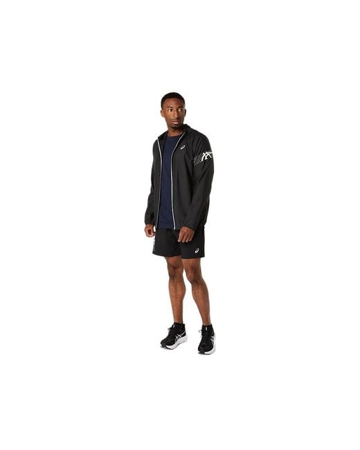Asics Black Icon Jacket for men