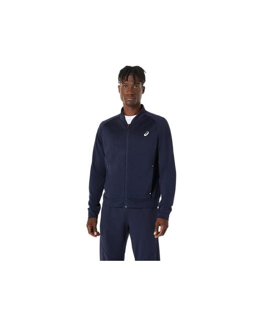 Asics COURT WARM-UP JACKET in Blue für Herren