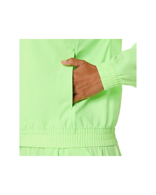 Asics Green Match Jacket