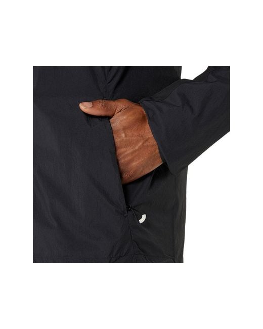 Asics Road Packable Jacket in het Black voor heren